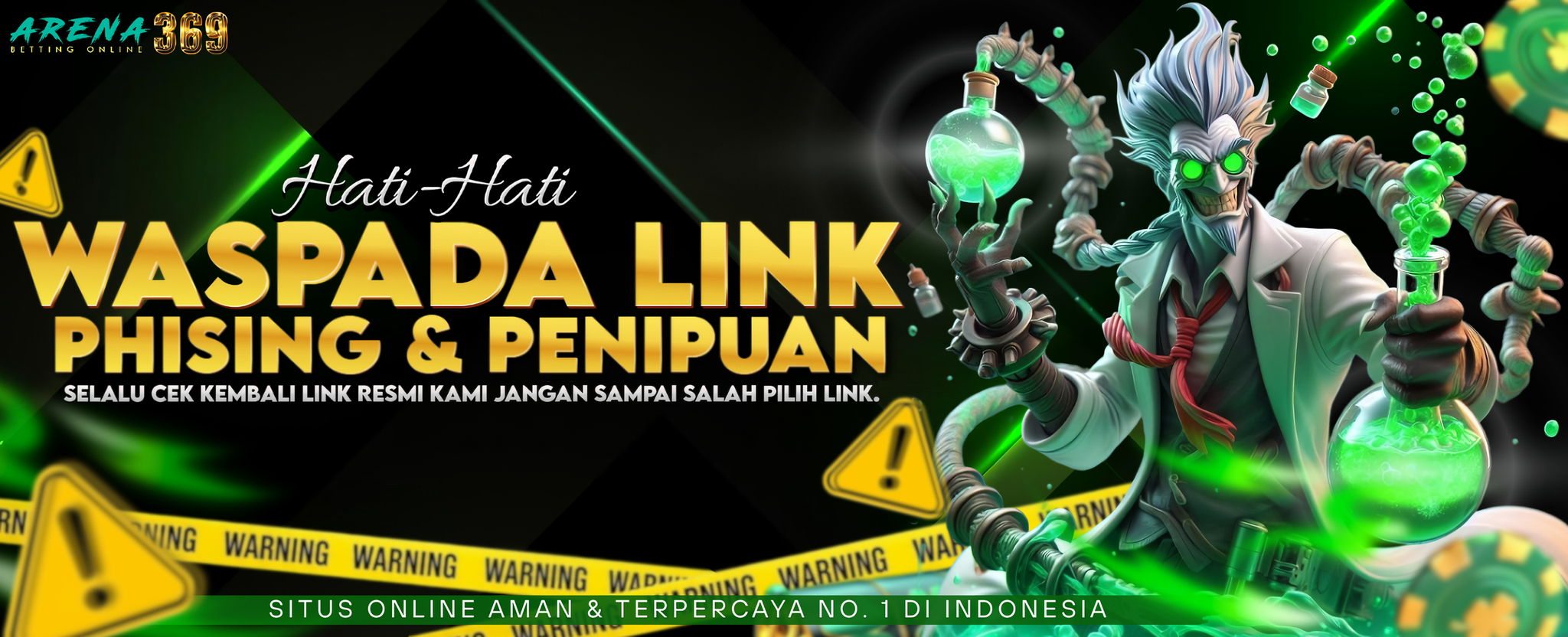 WASPADA LINK PHISING & PENIPUAN